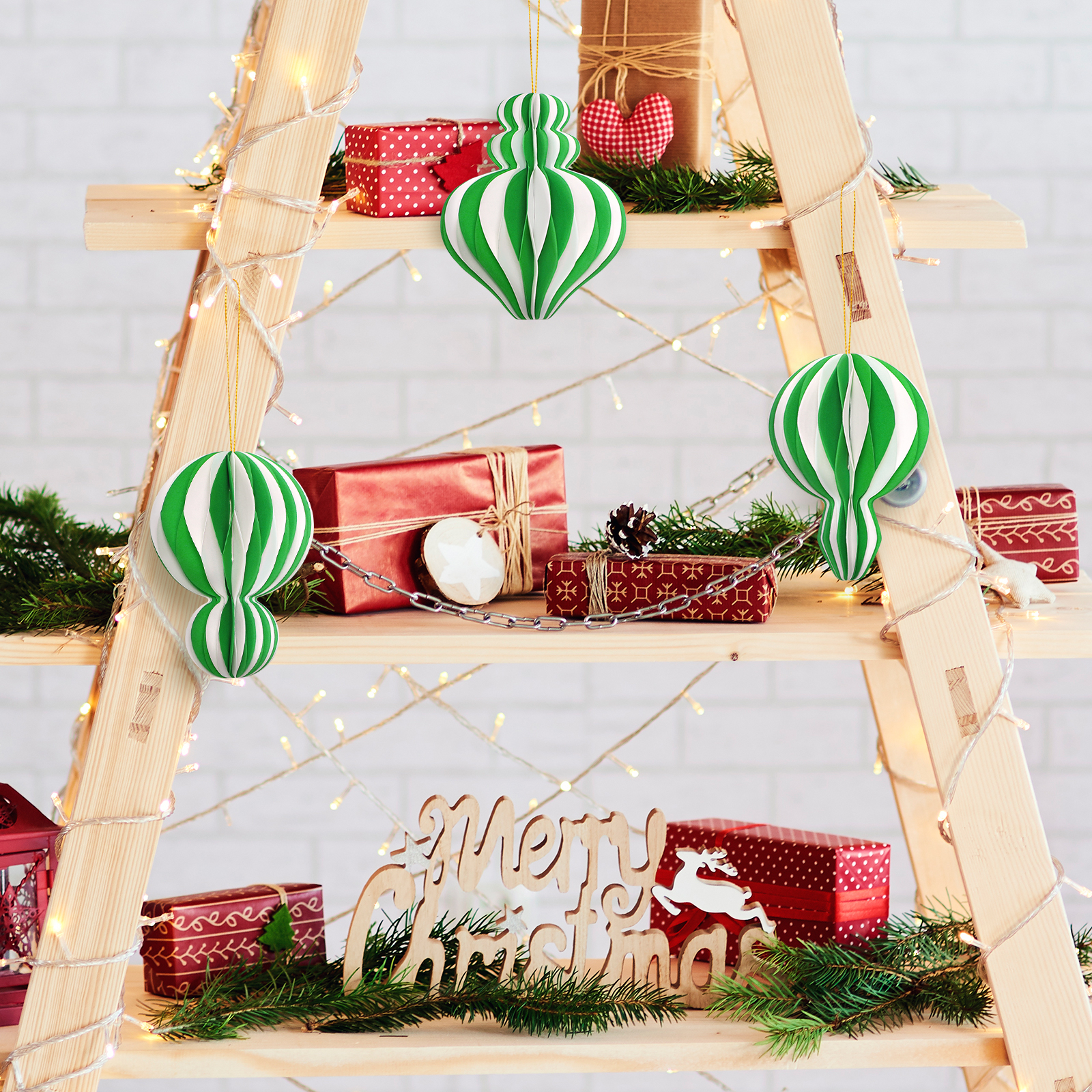 Mix color green and white Christmas tree ball ornaments decor-08.jpg